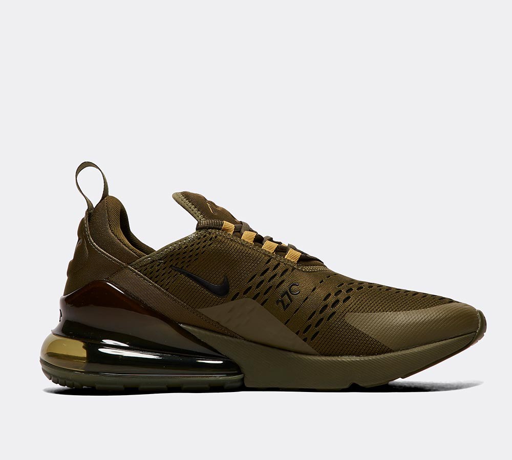 Nike Air Max 270 Trainer - Olive Canvas / Black