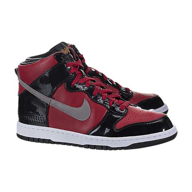 Nike Dunk High Premium (DJ AM) (2009) - Varsity Red / Medium Grey-Black