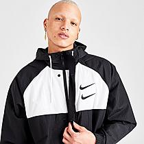 Men's Nike Sportswear Swoosh Woven Hooded Jacket
