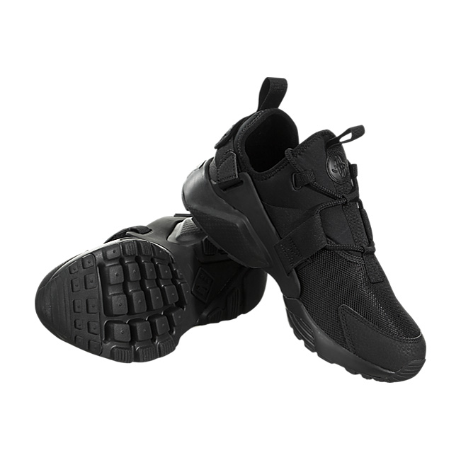 Nike Women Huarache City Low - Black / Black-Dark Grey