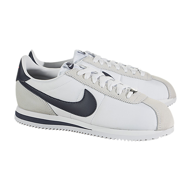 Nike Cortez Basic Nylon - White / Natural Indigo