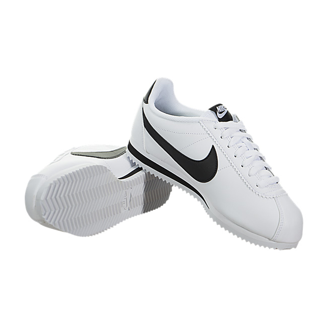 Nike Women Classic Cortez Leather - White / Black