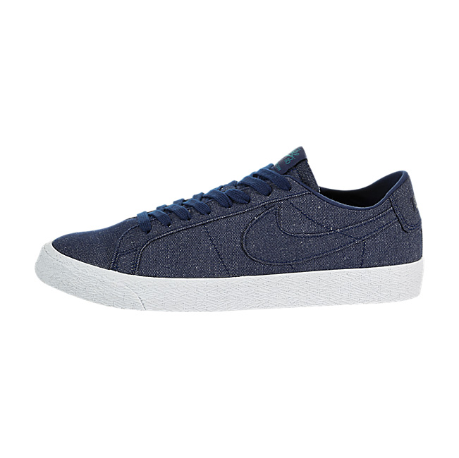 Nike SB Zoom Blazer Low Canvas Decon - Blue Void / Geode Teal