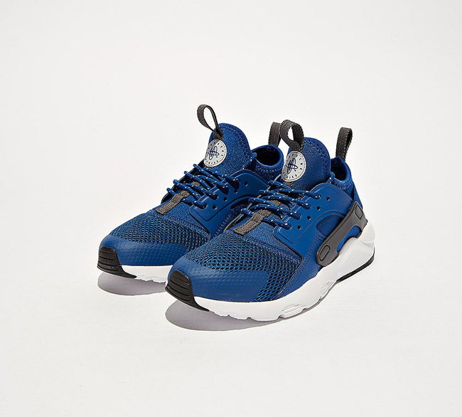 Nike Infant Huarache Run Ultra Trainer | Gym Blue / White / Dark Grey