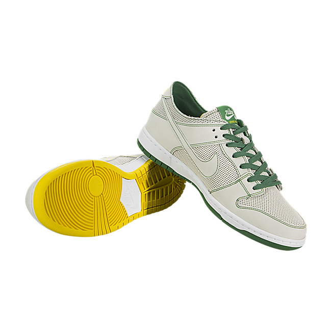 Nike SB Zoom Dunk Low Pro Decon QS (Ishod Wair) - White / Aloe Verde-Tour Yellow