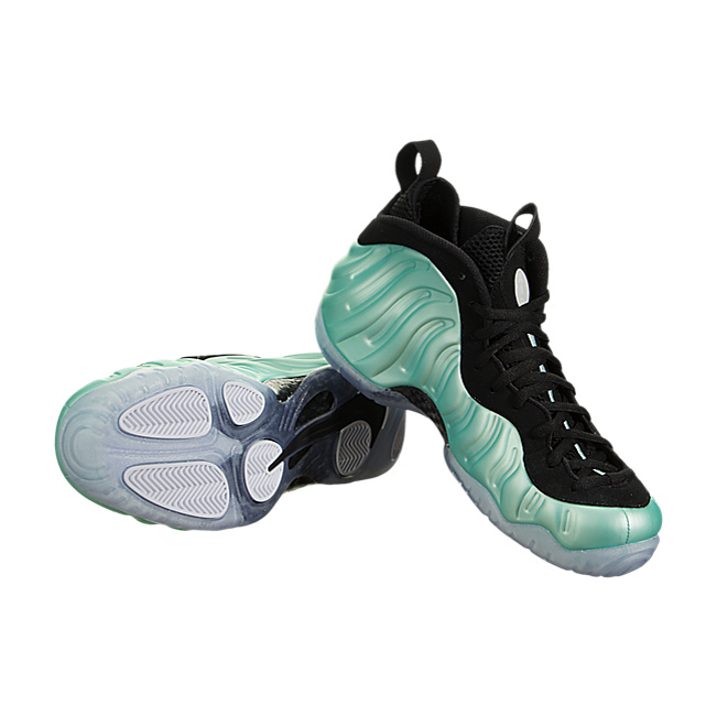 Nike Air Foamposite Pro - Island Green / Metallic Platinum