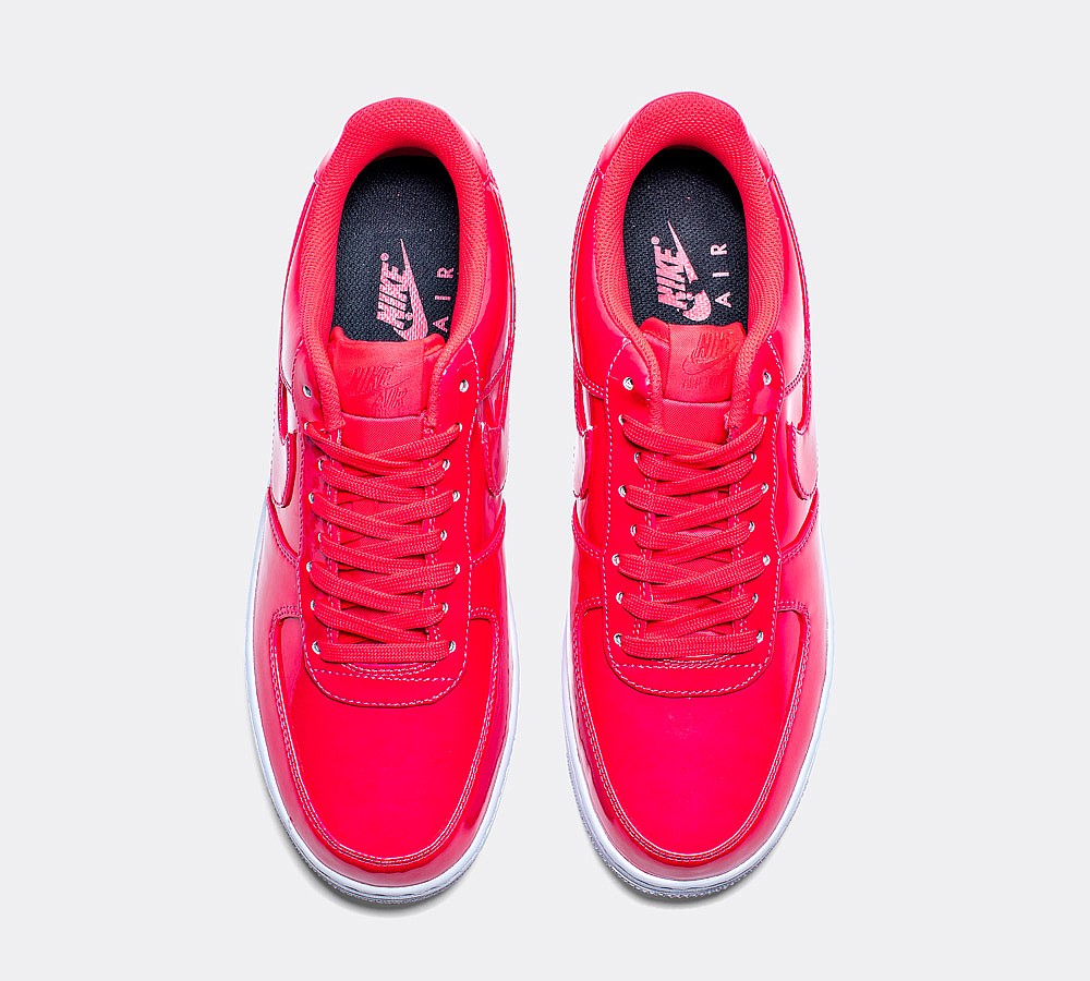 Nike Air Force 1 '07 LV8 UV Trainer - Siren Red / White