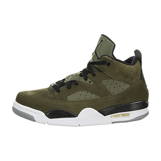 Air Jordan Son Of Mars Low - Olive Canvas / Black-White