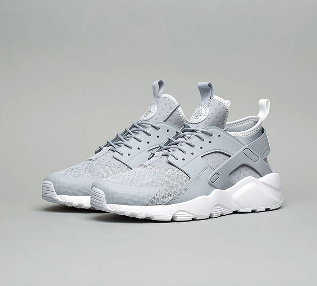 Nike Air Huarache Run Ultra Trainer | Wolf Grey / Pale Grey / White
