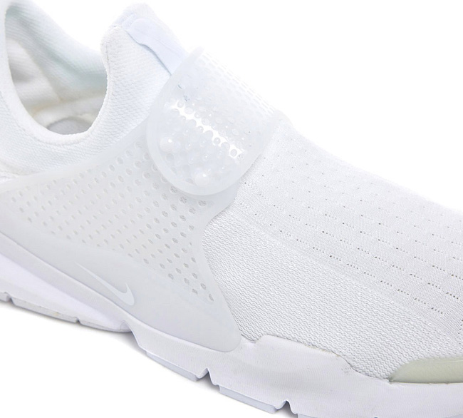 Nike Sock Dart Trainer | White / White / Black