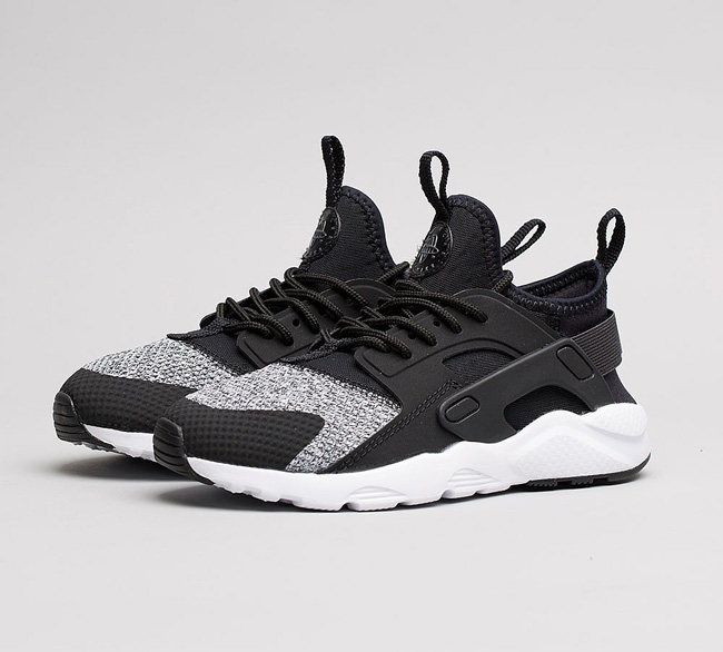 Nike Infant Huarache Run Ultra Trainer | Black / Anthracite