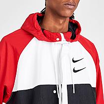 Men's Nike Sportswear Swoosh Woven Hooded Jacket