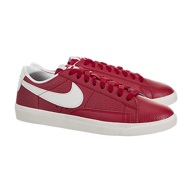 Nike Women Blazer Low Premium - Gym Red / Ivory-Gym Red-Sail