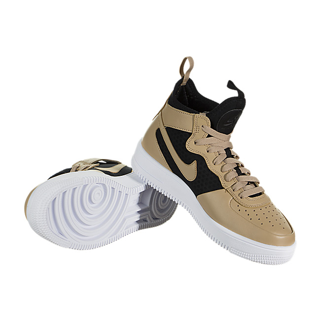 Nike Women Air Force 1 Ultraforce Mid - Vachetta Tan / Vachetta Tan-Black-White