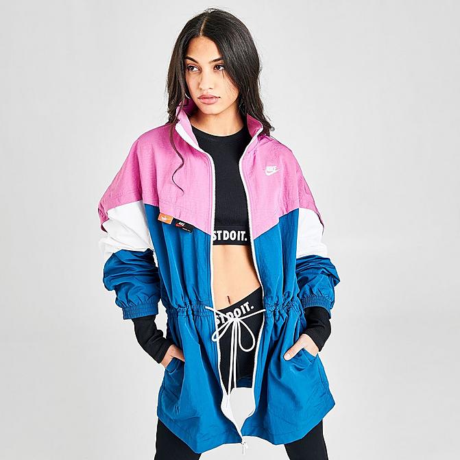 Women's Nike Sportswear Woven Long Track Jacket