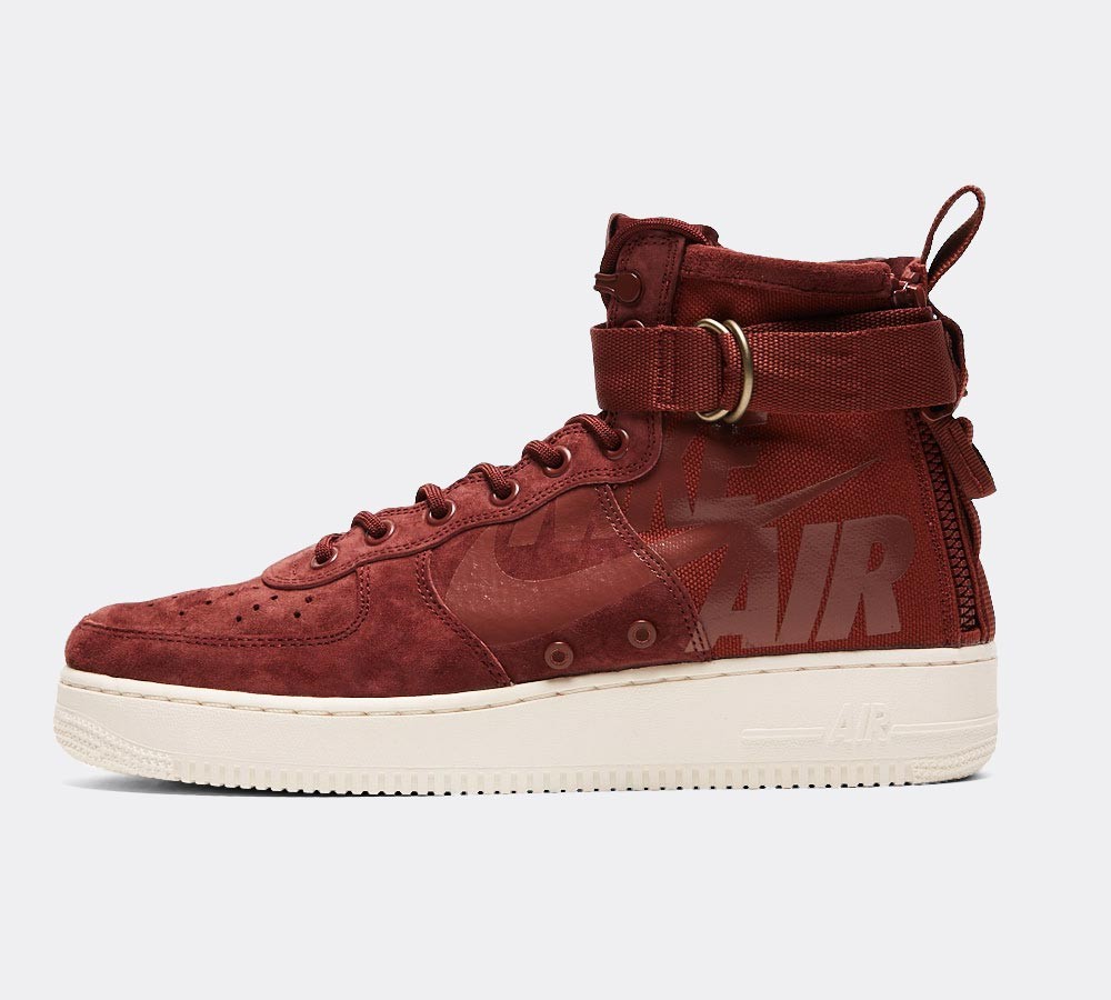 Nike SF Air Force 1 Mid Trainer - Brown / Brown / Sail