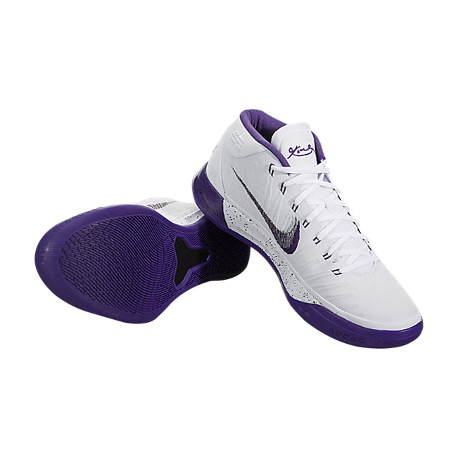 Nike Kobe A.D. - White / Court Purple-Black