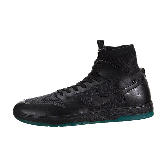 Nike SB Zoom Dunk High Elite - Black / Black-Atomic Teal