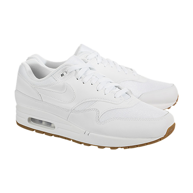 Nike Air Max 1 - White / Gum Medium Brown