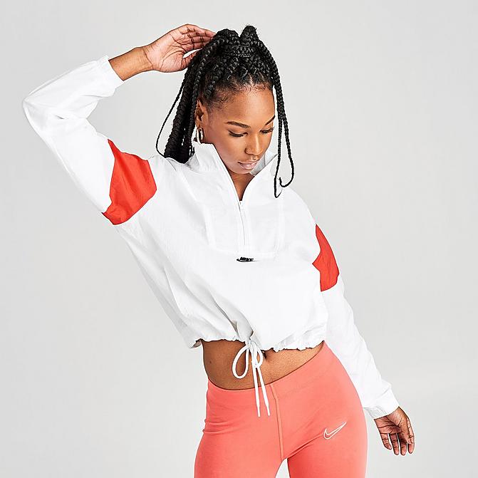 Women's Nike Sportswear Woven Heritage Wind Jacket