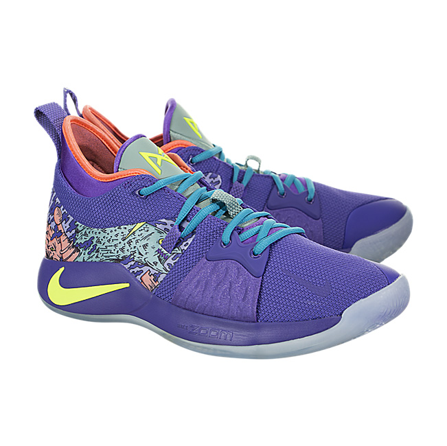 Nike PG 2 MM (Mamba Mentality) - Cannon / Volt-Purple Venom