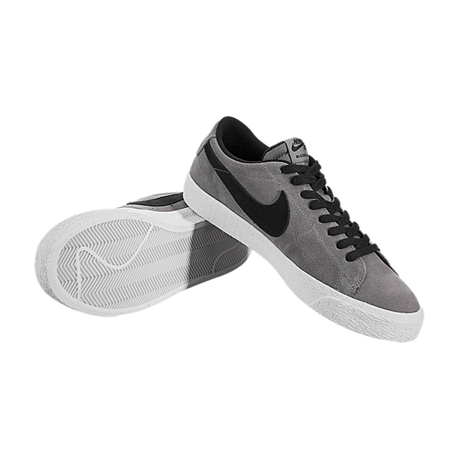 Nike SB Blazer Zoom Low - Gunsmoke / Black