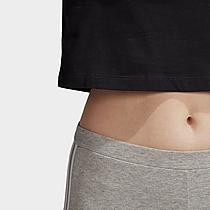 Women's adidas Originals Roll-Up Crop T-Shirt