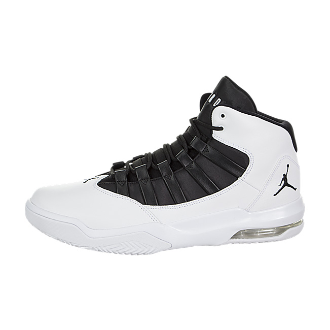 Jordan Max Aura - White / Black-Black