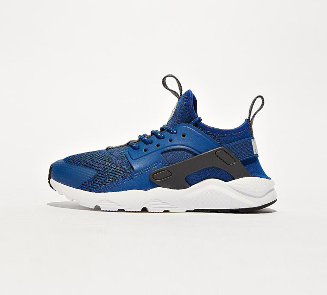 Nike Infant Huarache Run Ultra Trainer | Gym Blue / White / Dark Grey