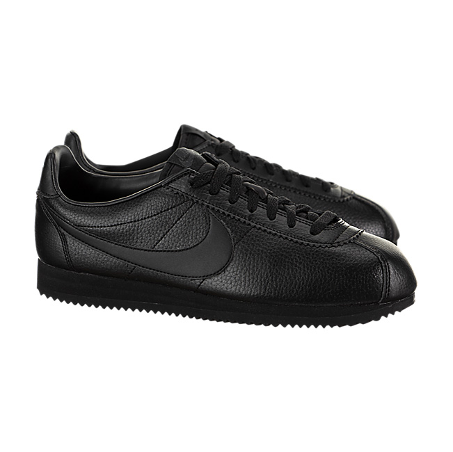 Nike Classic Cortez Leather - Black / Black-Anthracite