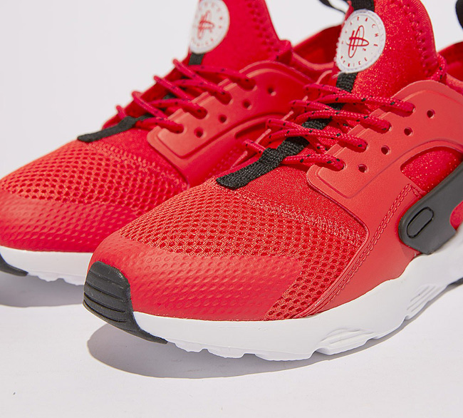 Nike Infant Huarache Run Ultra Trainer | Habanero Red / White / Black