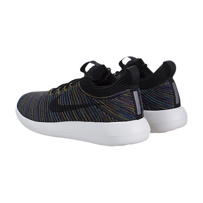 Nike Women Roshe Two Flyknit V2 - Black / Black-Ivory-Desert Moss