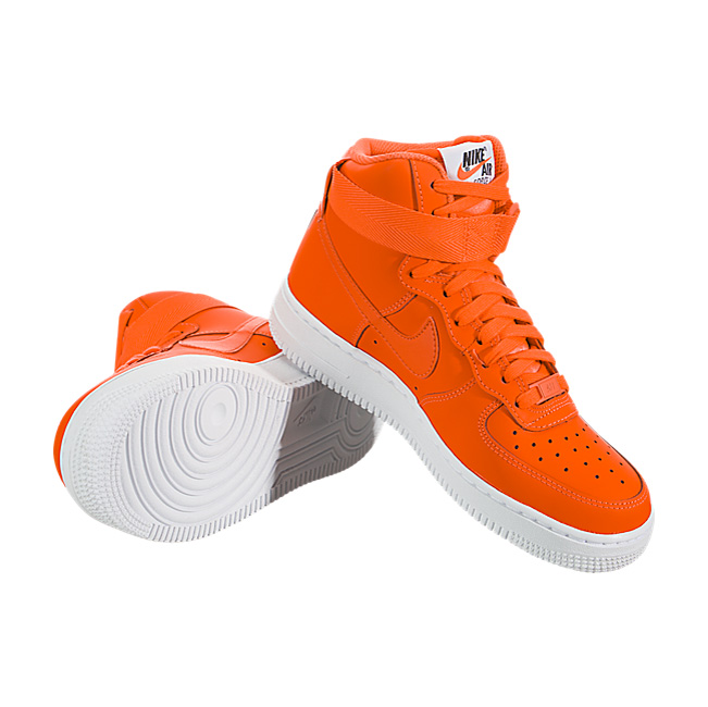 Nike Women Air Force 1 High LX (Just Do It) - Total Orange / White