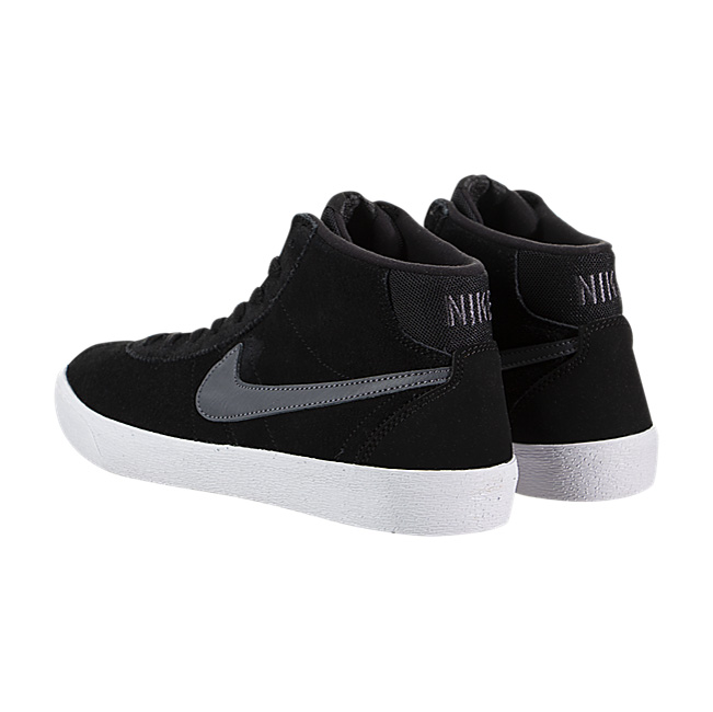 Nike Women SB Bruin High - Black / Dark Grey-White