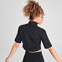 Women's Nike Sportswear Swoosh Short-Sleeve Half-Zip Mock Neck Top