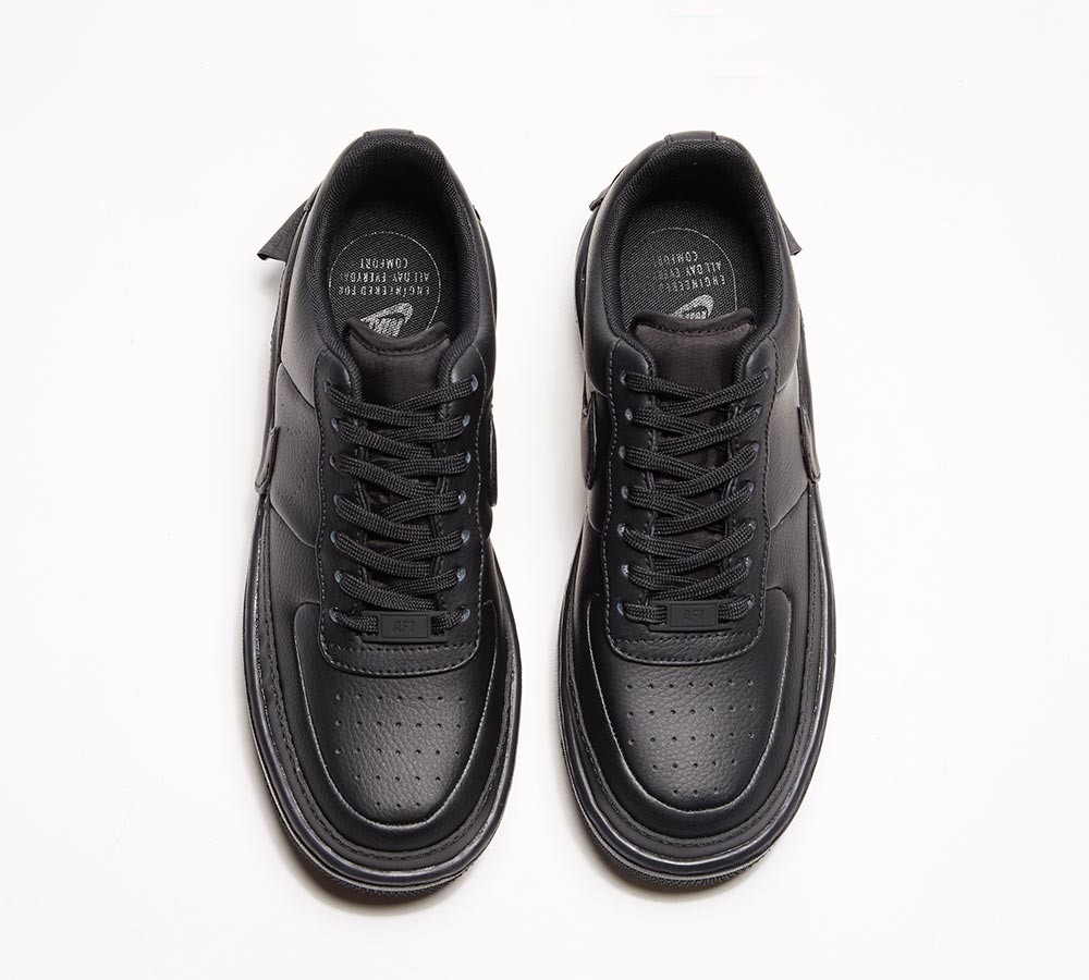 Nike Womens Air Force 1 Jester XX Trainer - Black / Black