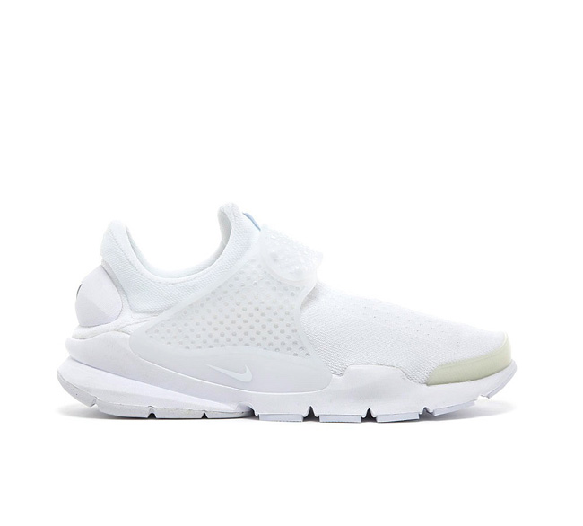 Nike Sock Dart Trainer | White / White / Black