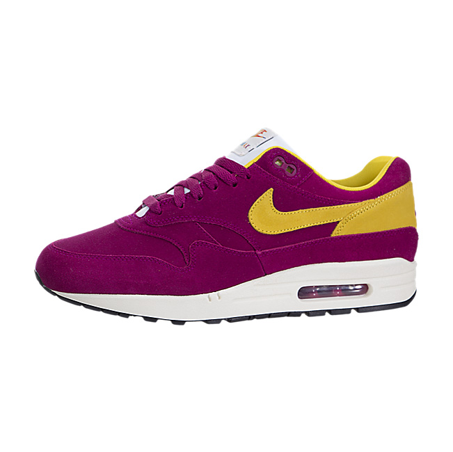 Nike Air Max 1 Premium - Dynamic Berry / Vivid Sulfur-Black-Sail