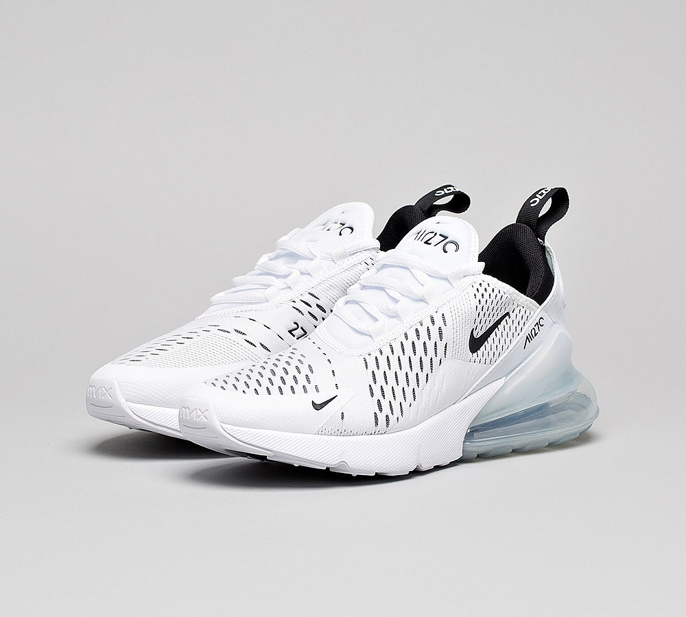 Nike Womens Air Max 270 Trainer - White / Black