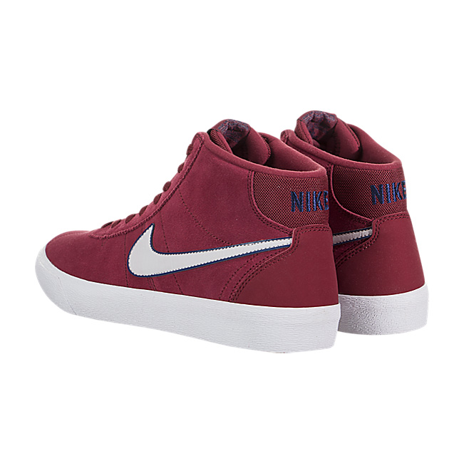 Nike Women SB Bruin High - Red Crush / Vast Grey-White