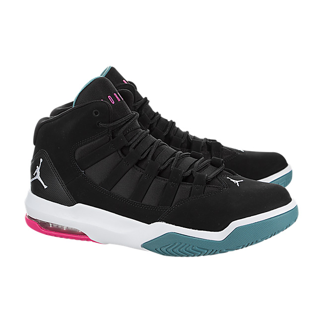 Jordan Max Aura - Black / White-Hyper Pink-Turbo Green