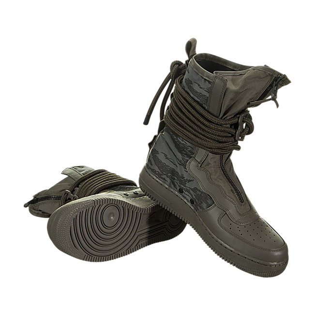 Nike SF Air Force 1 High - Ridge Rock / Black-Sequoia