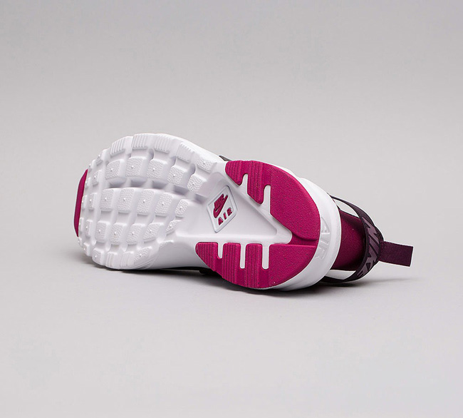 Nike Air Huarache Run Ultra Trainer | Port Wine / Bordeaux / White