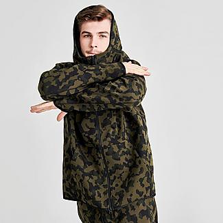 Men's Nike Sportswear Allover Print Tech Fleece Full-Zip Hoodie