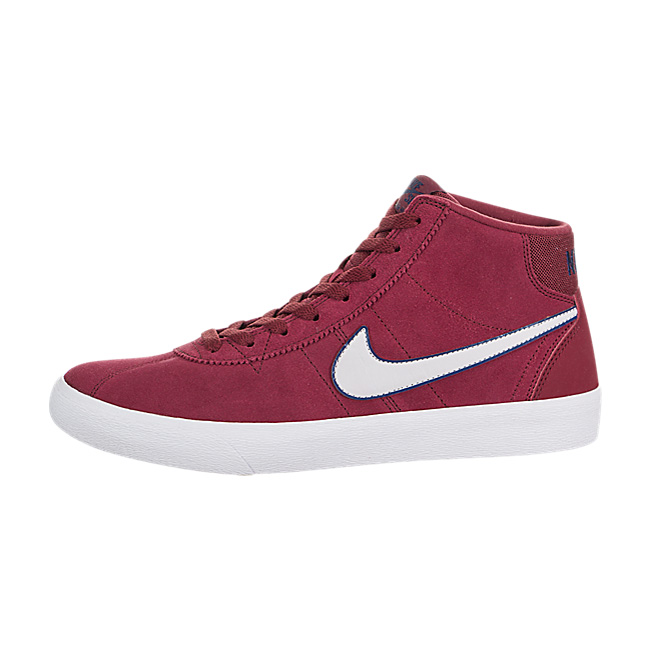 Nike Women SB Bruin High - Red Crush / Vast Grey-White