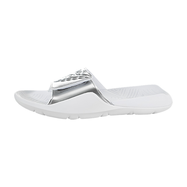 Air Jordan Hydro 7 - White / Metallic Silver