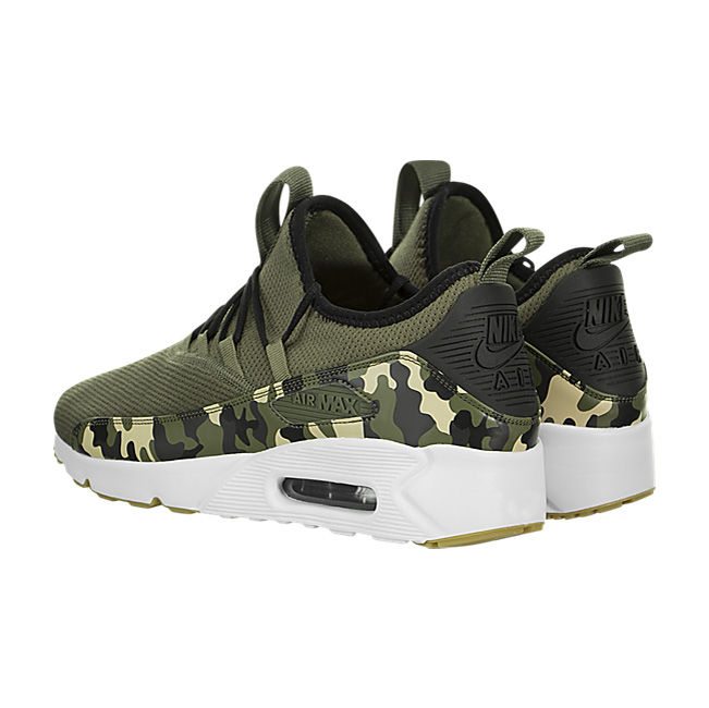 Nike Air Max 90 EZ - Medium Olive / Black-White-Gum Light Brown