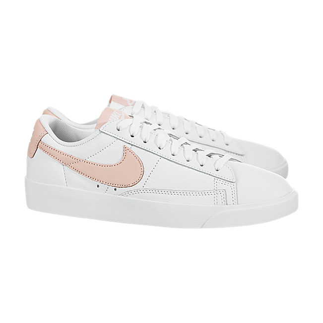 Nike Women Blazer Low LE - White / Storm Pink