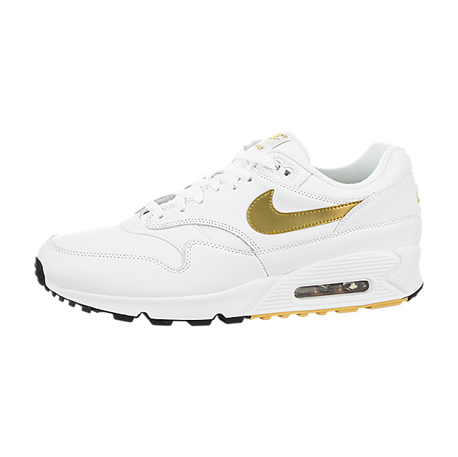 Nike Air Max 90/1 - White / Metallic Gold-Black