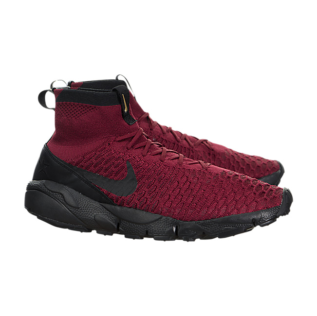 Nike Air Footscape Magista Flyknit FC - Team Red / Black-Team Red-Metallic Gold